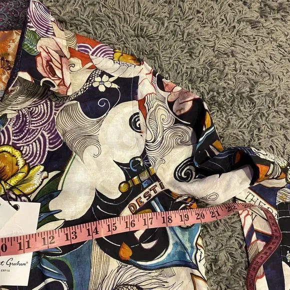 Robert Graham Limited Edition Tattoo Artist NWT Embroidered Shirt - Picture 12 of 16